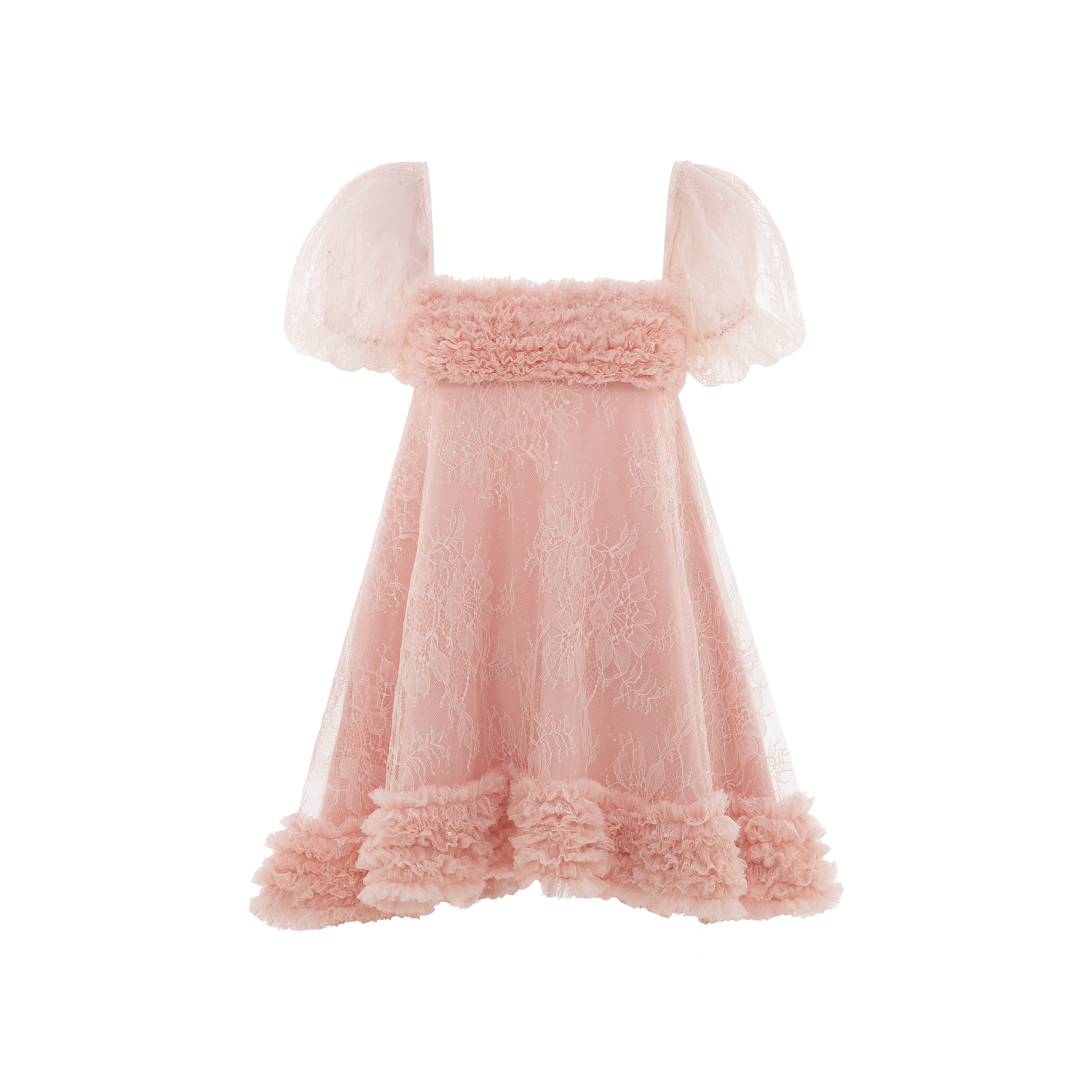 Berry Ruffle Dress