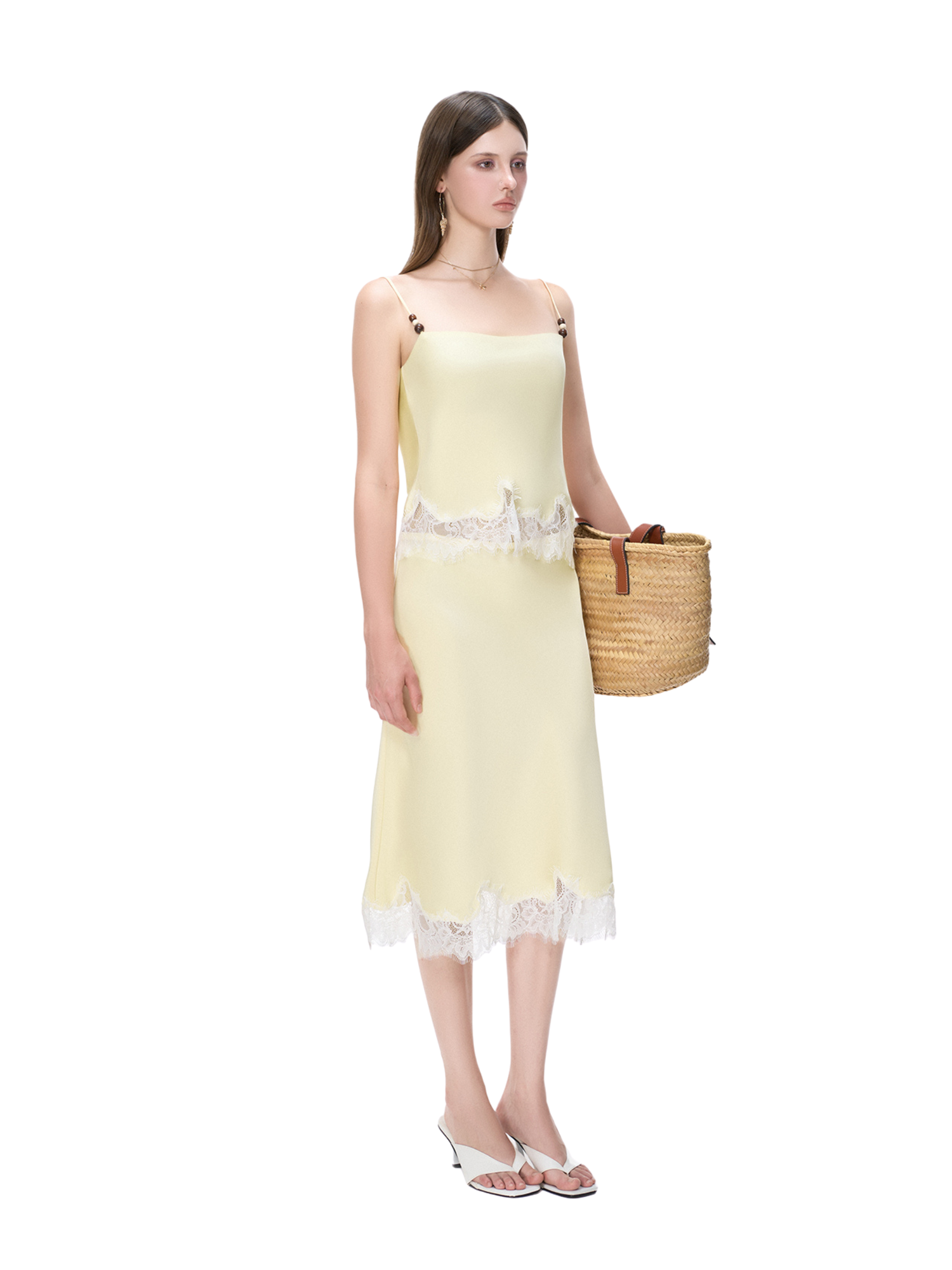 Whisper Lace Set (Yellow)
