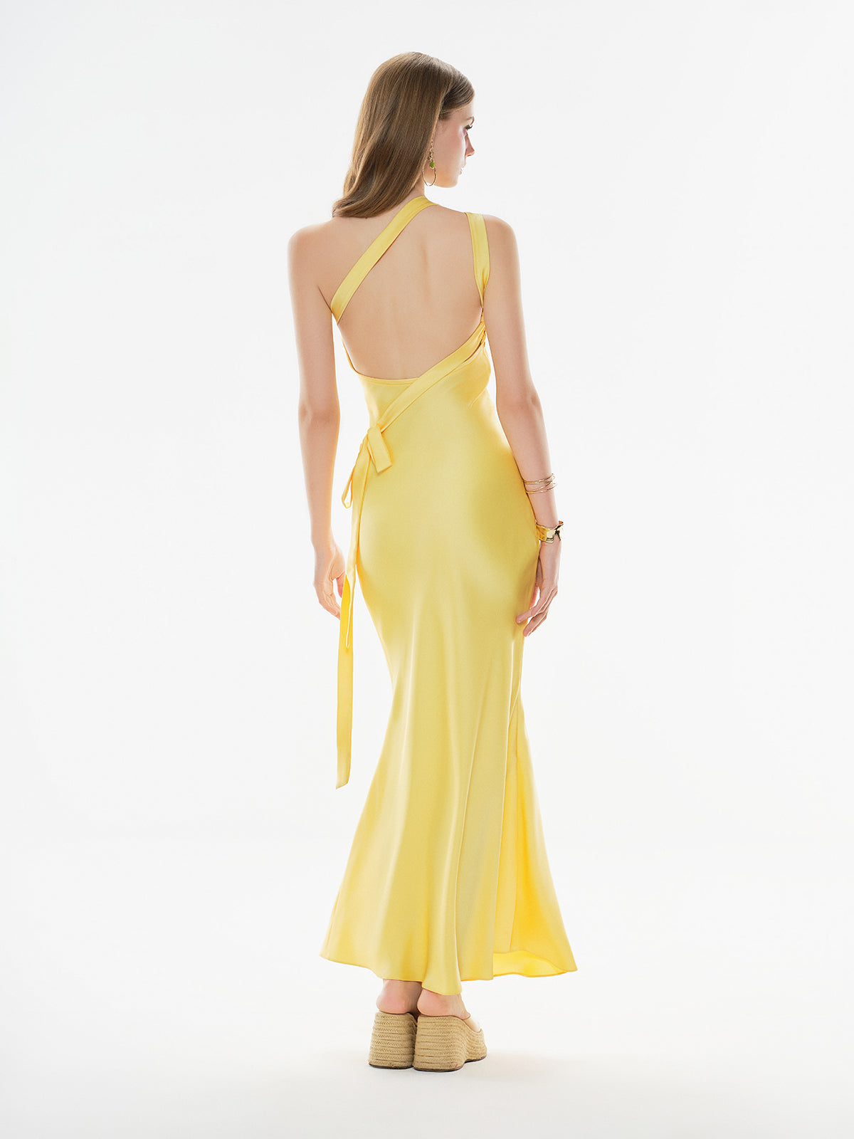 Off-shoulder Maxi Dress