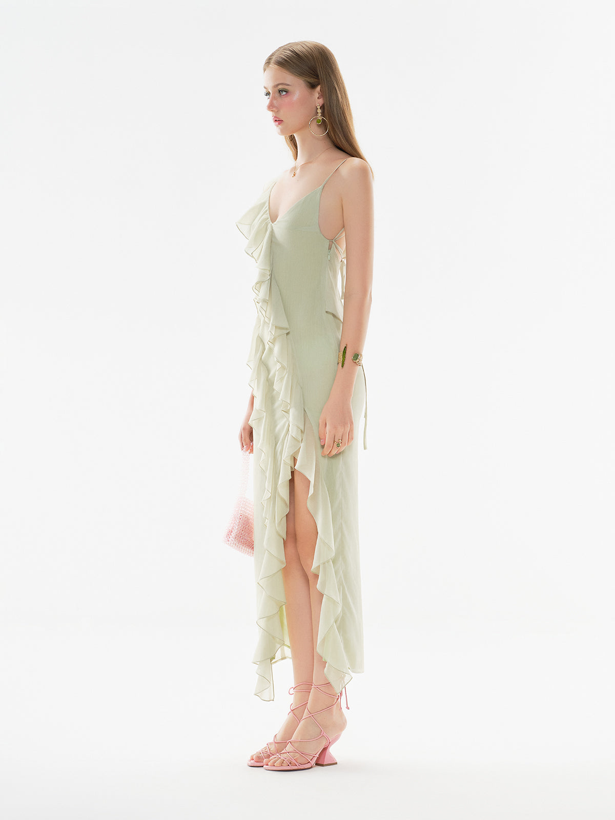 Mirage Ruffle Dress