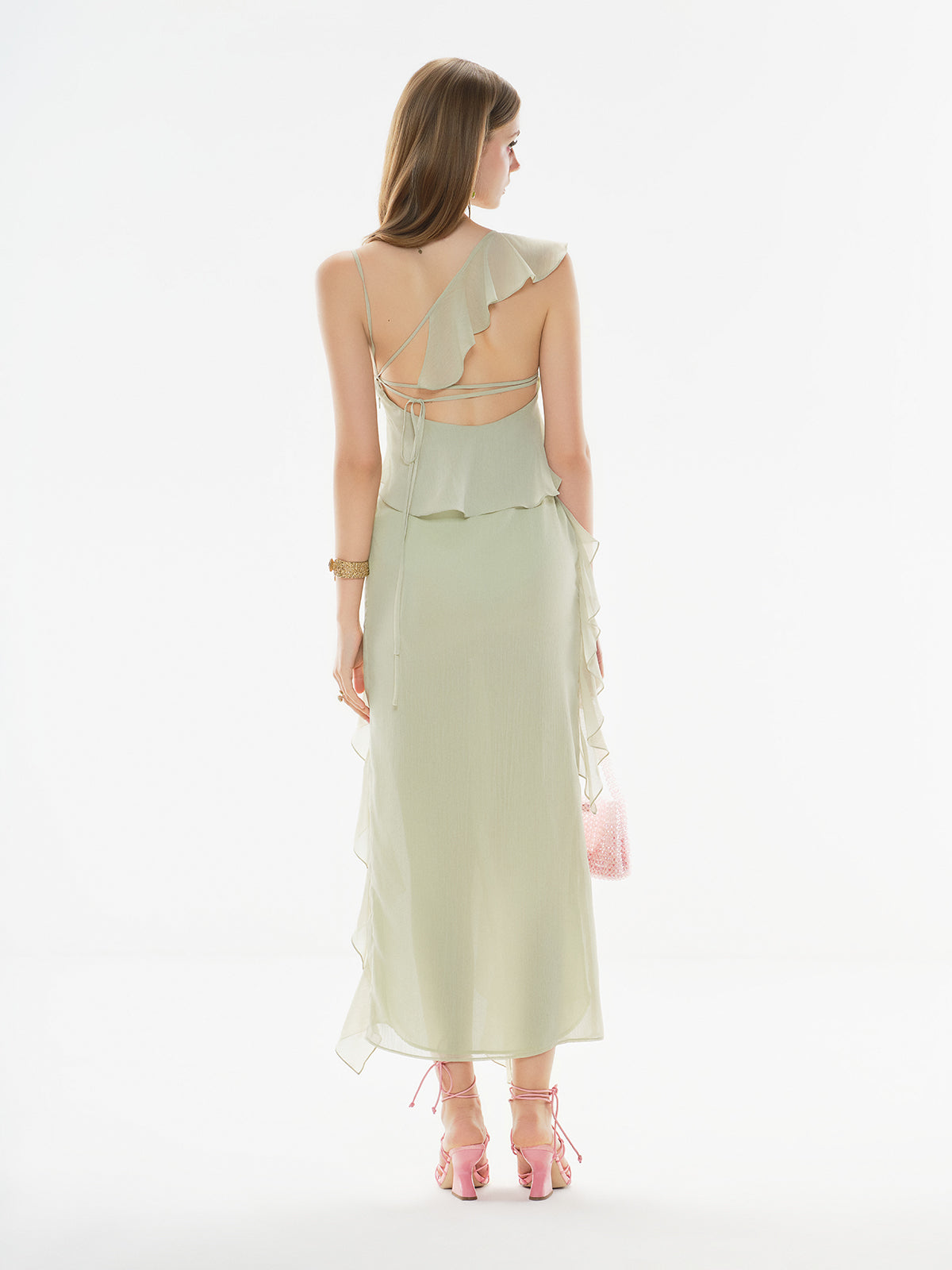 Mirage Ruffle Dress