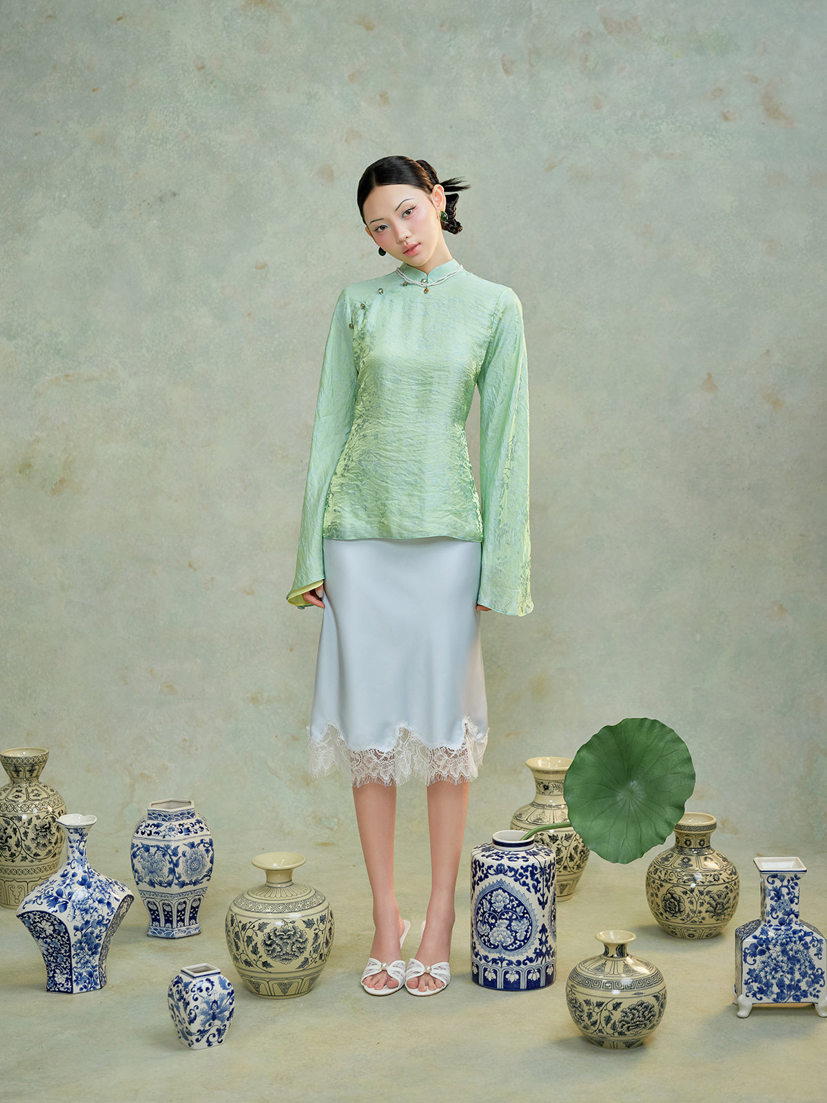 Emerald Mist Blouse