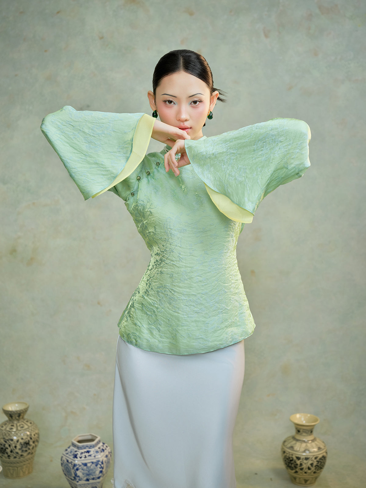 Emerald Mist Blouse