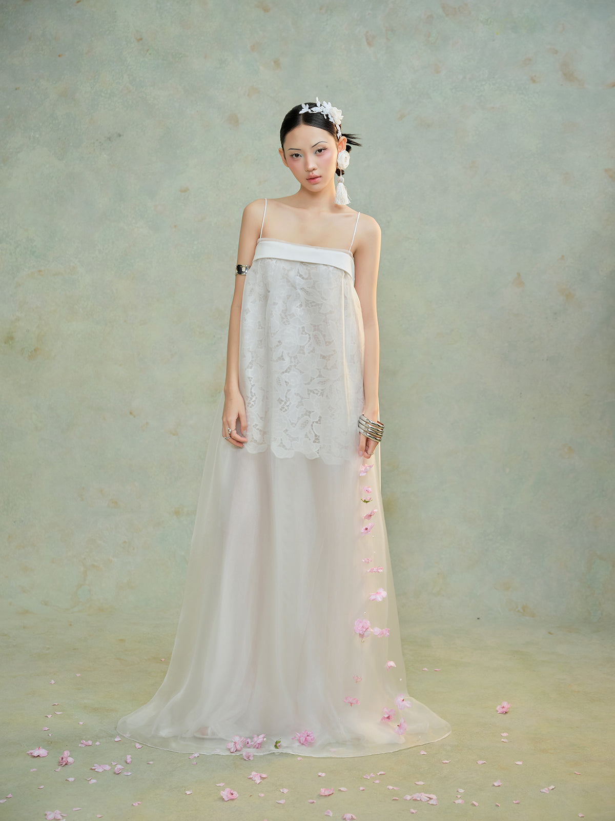 Serene Lace Maxi Dress