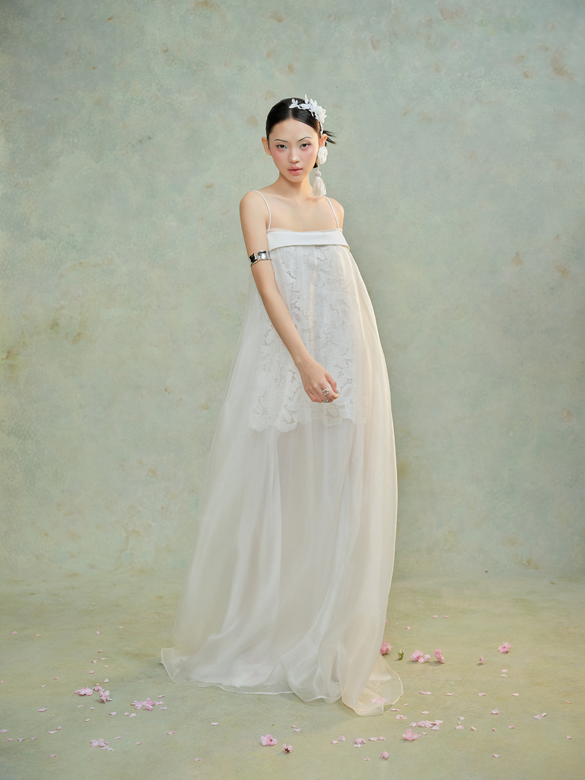 Serene Lace Maxi Dress