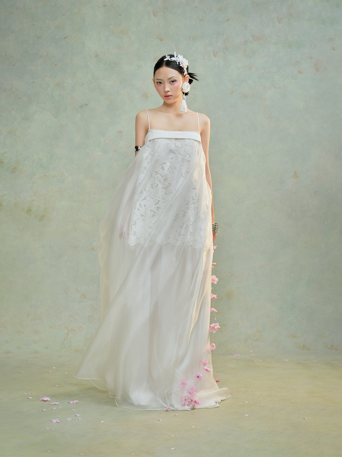 Serene Lace Maxi Dress