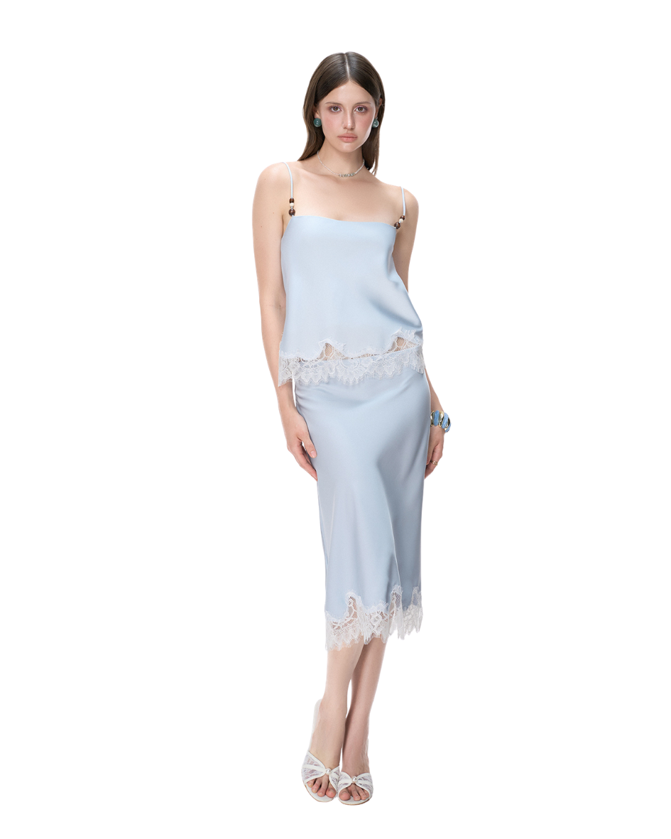 Whisper Lace Set (Blue)