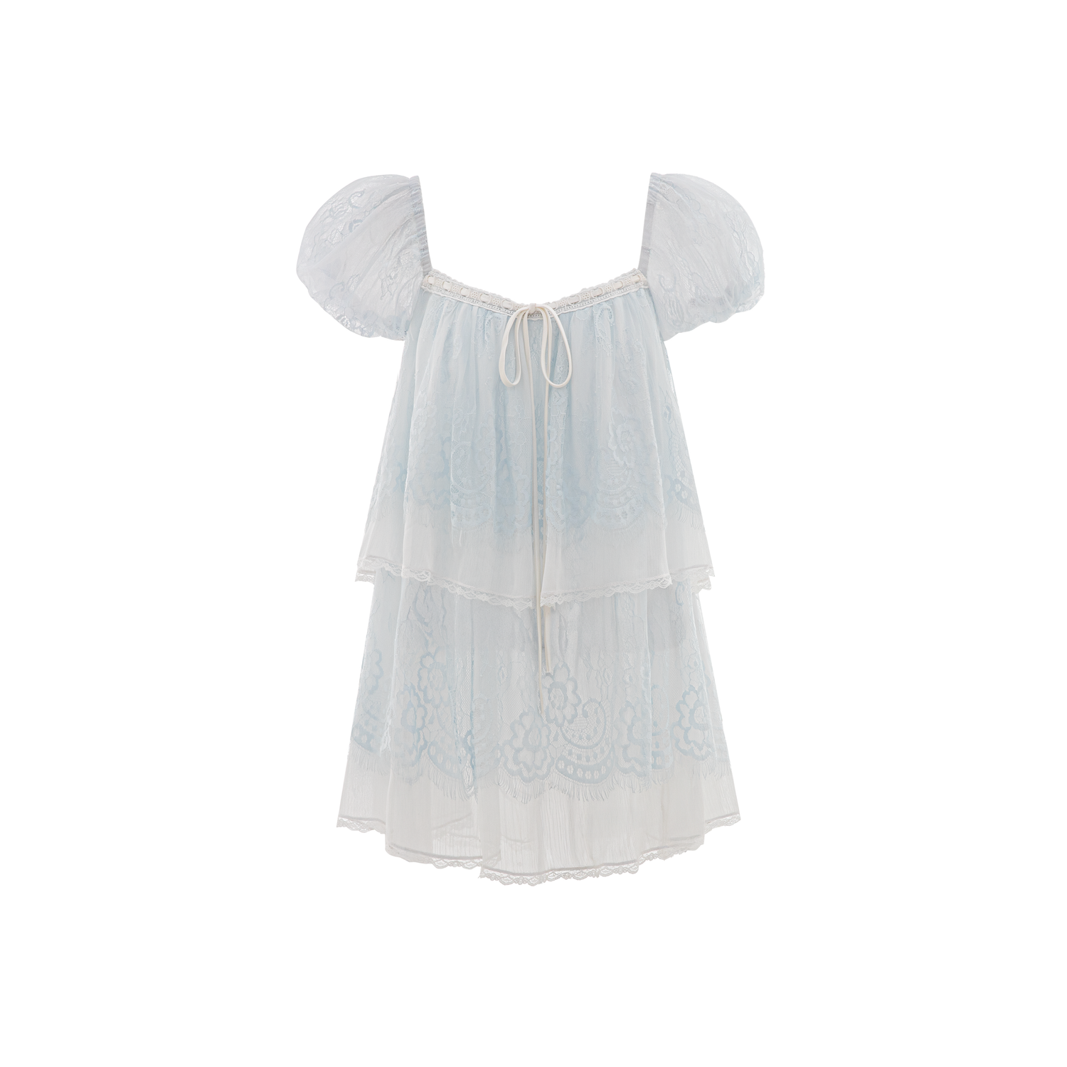 Cloudy Babydoll Dress