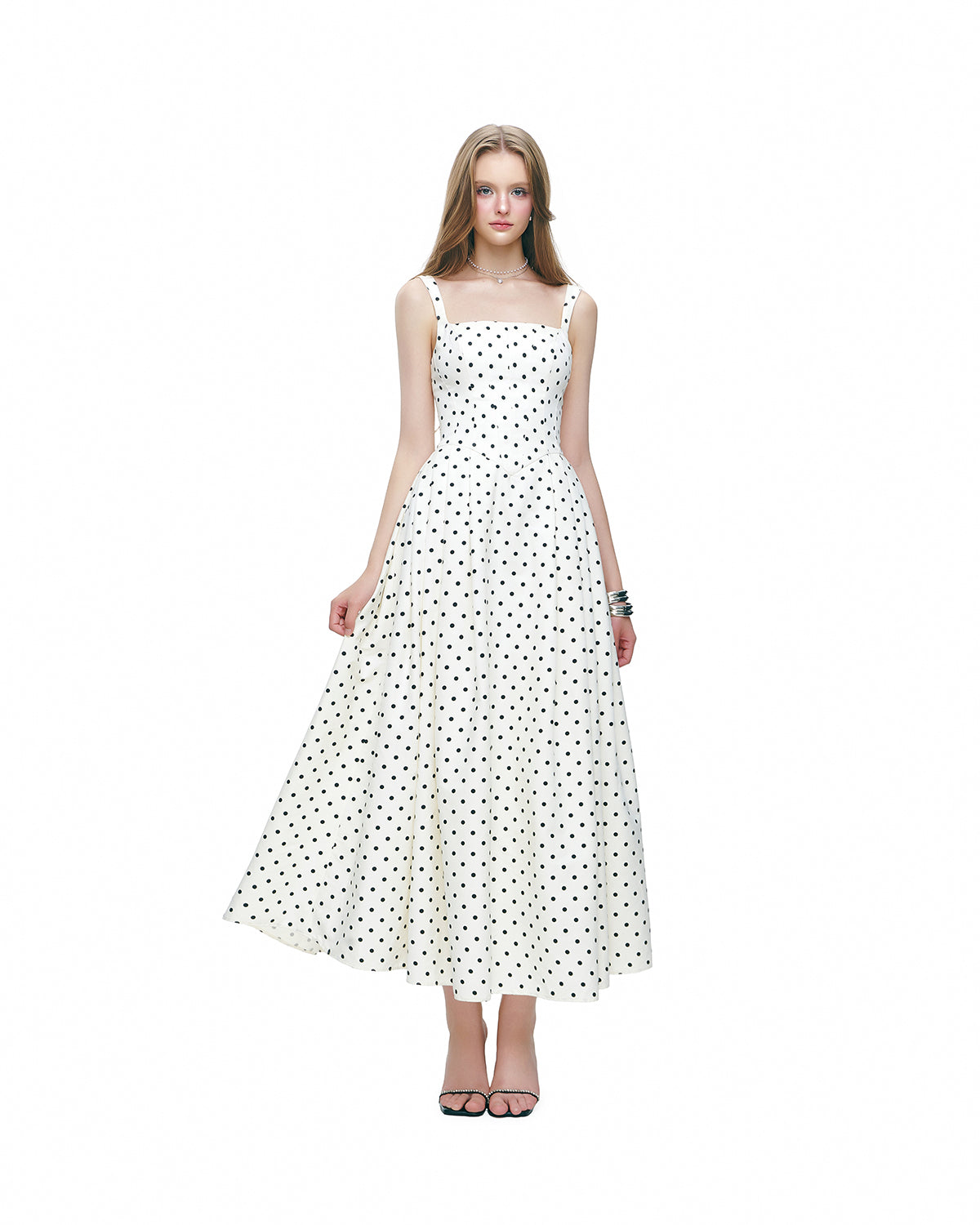 Polka Maxi Dress