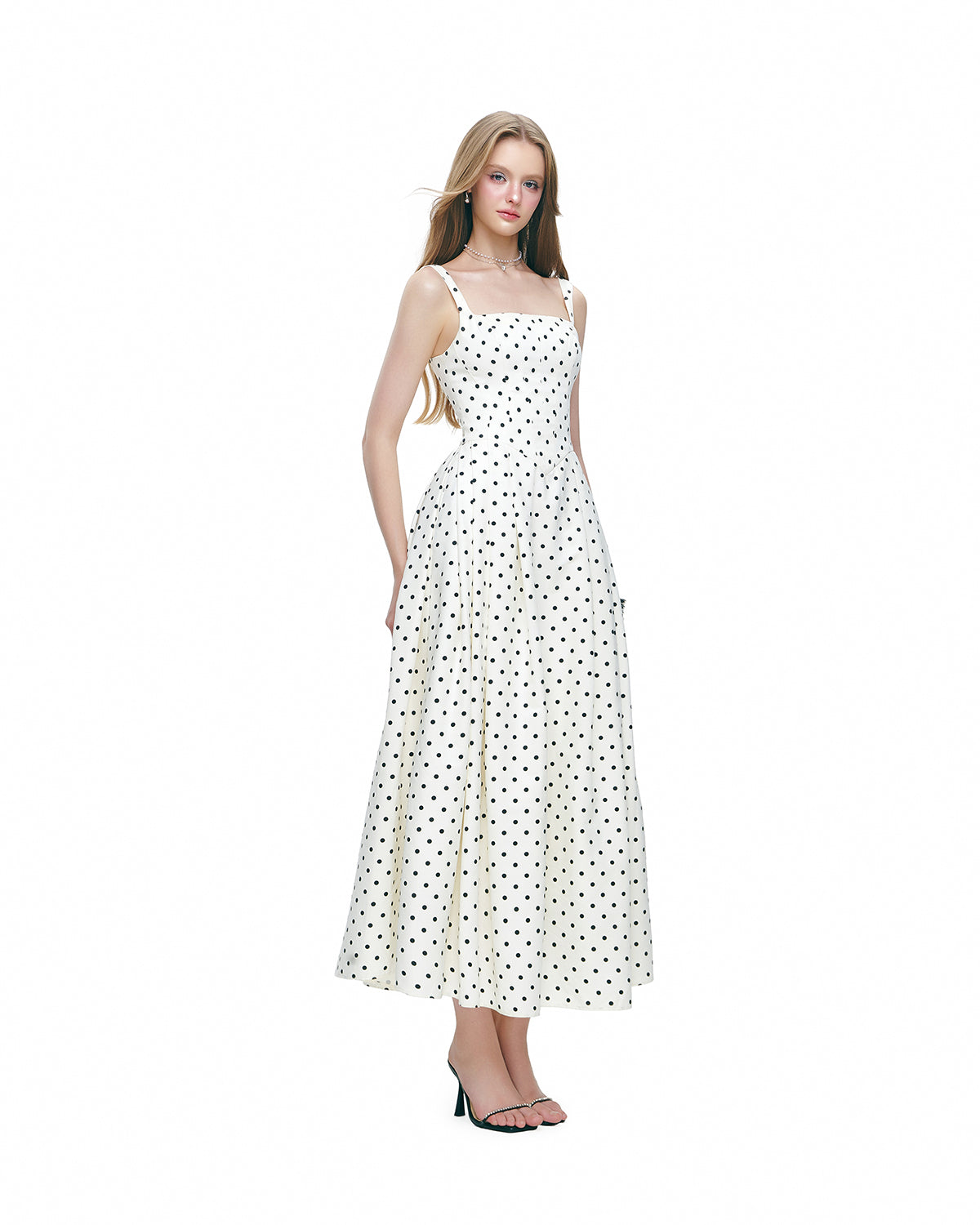 Polka Maxi Dress
