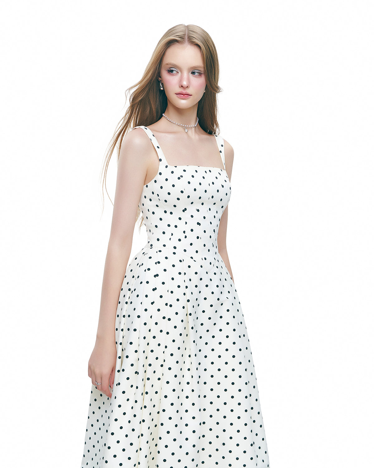 Polka Maxi Dress