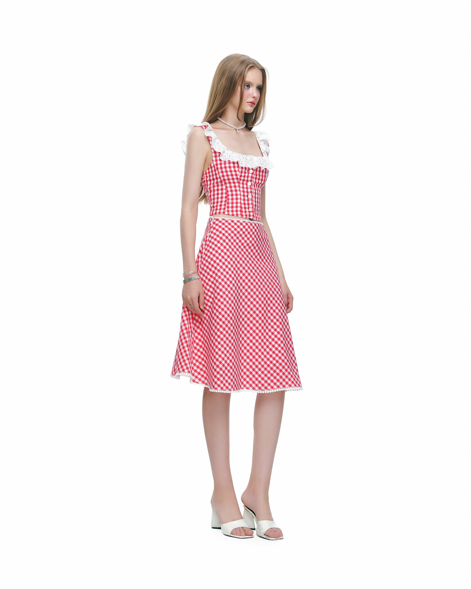 Gingham Kiss Set