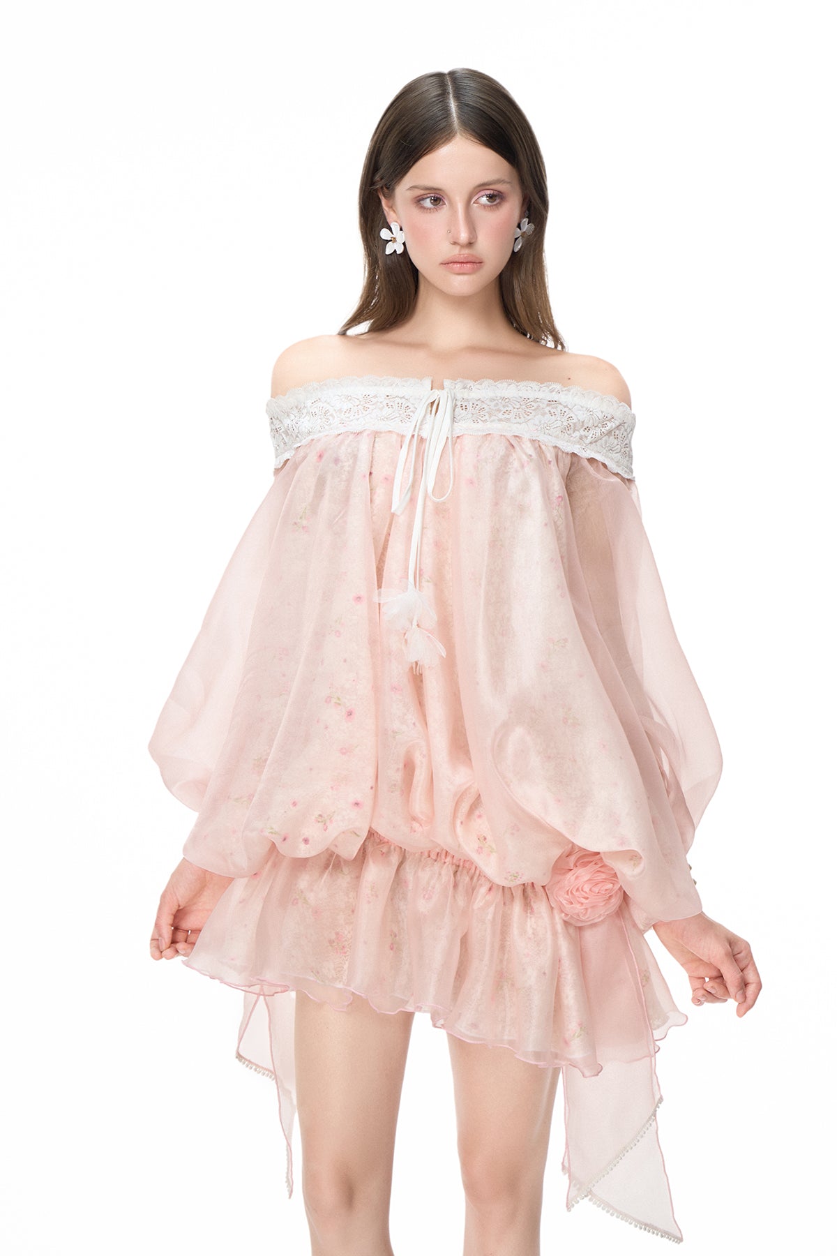 Aerial Puff Dress