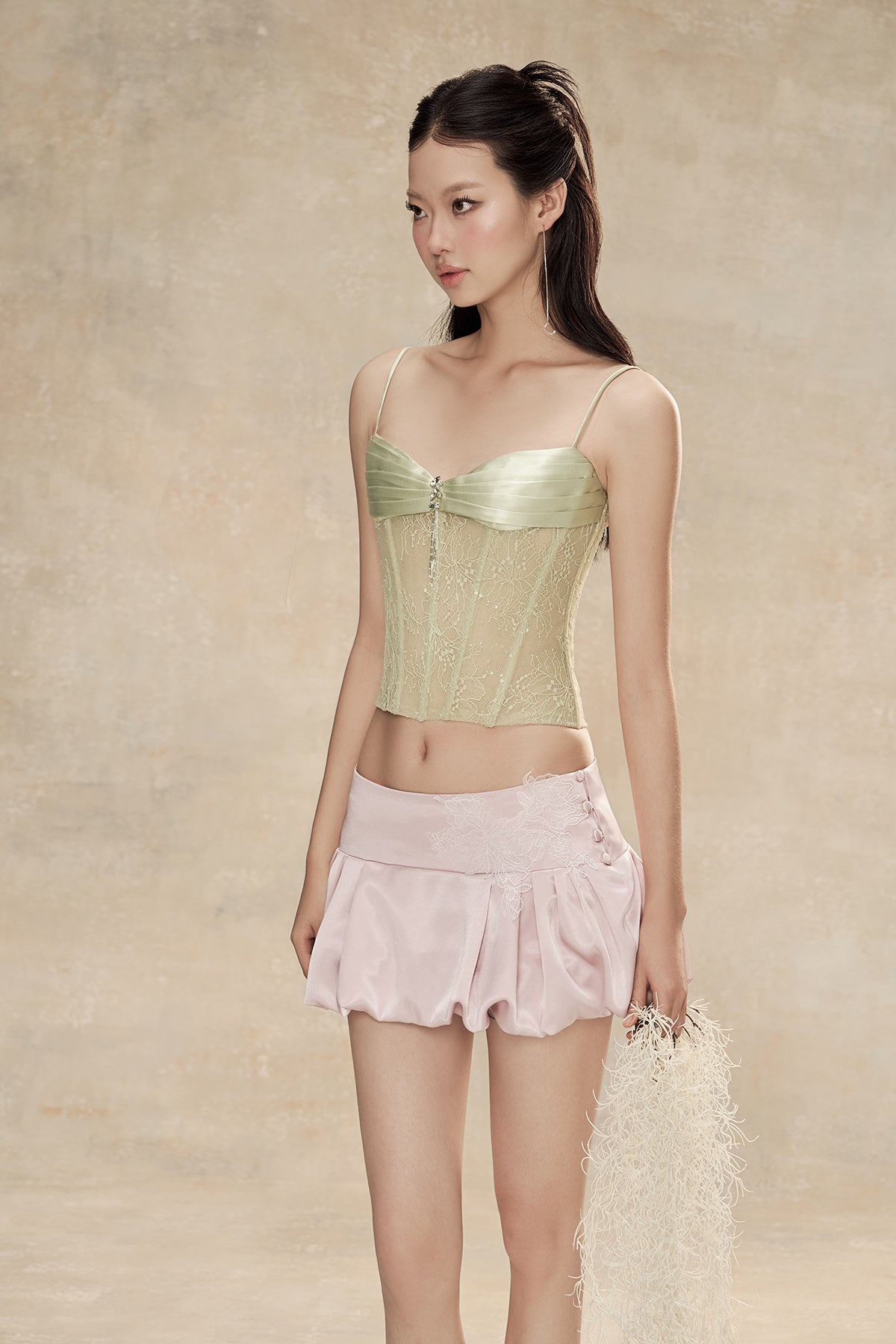 Aria Corset Top & Luna Mini Skirt
