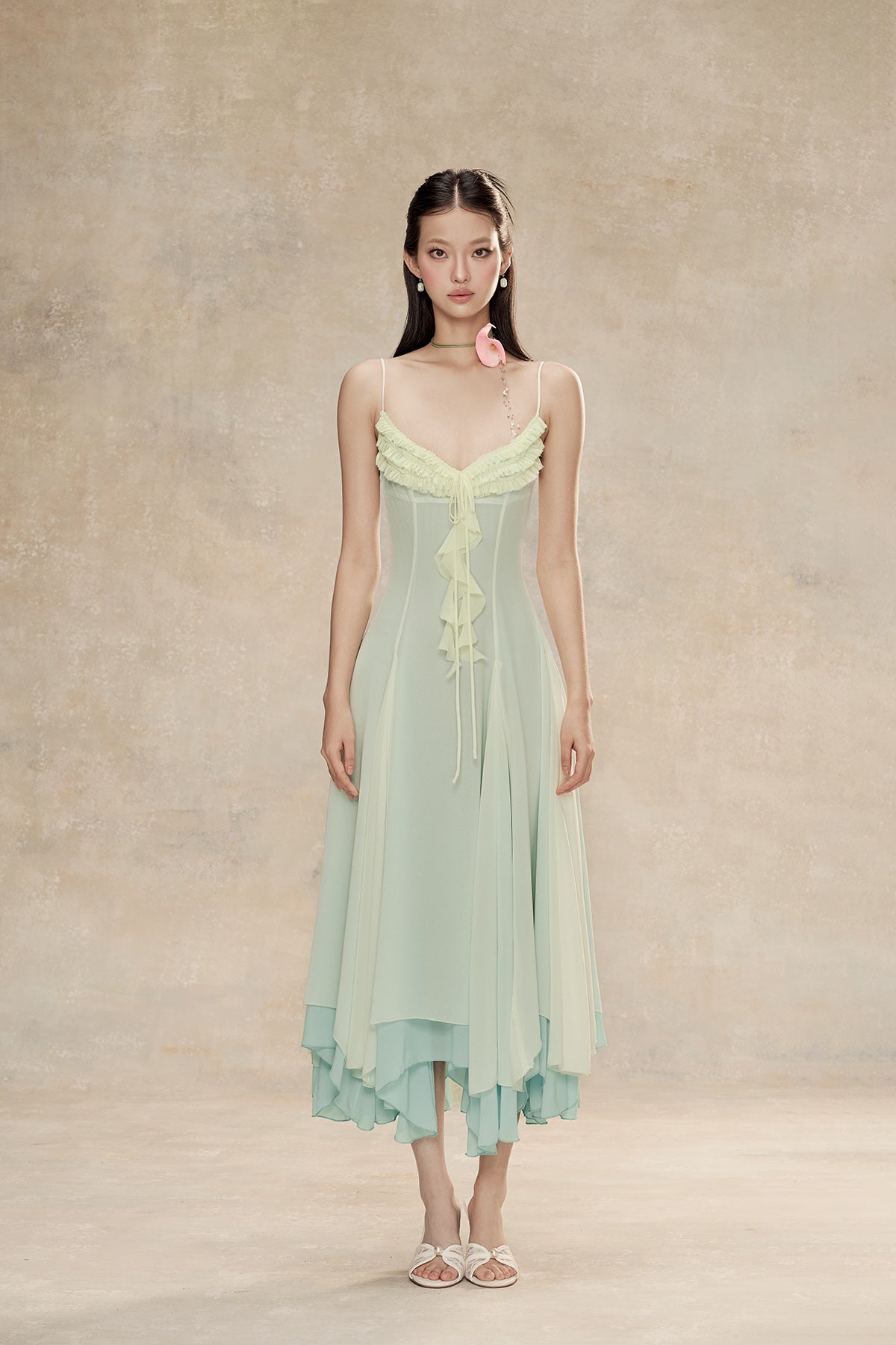 Green Evie Dress