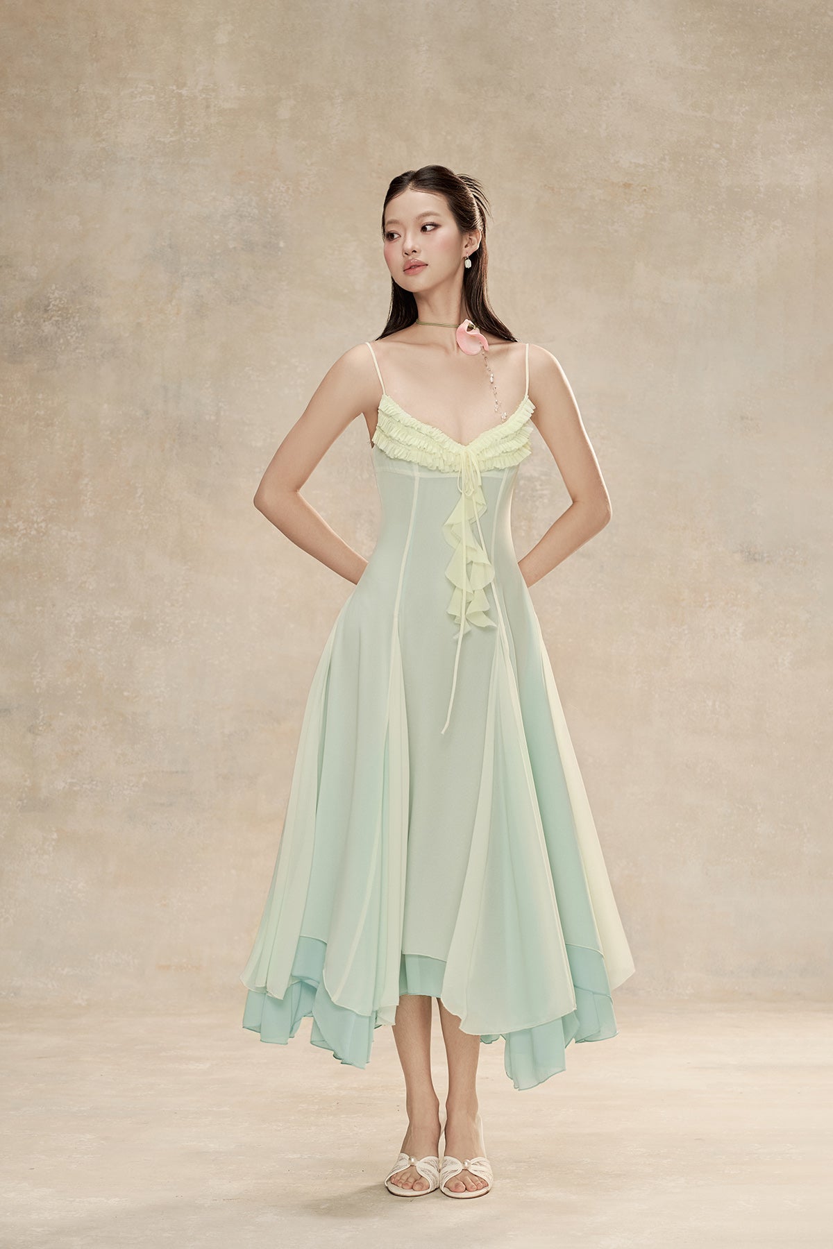 Green Evie Dress