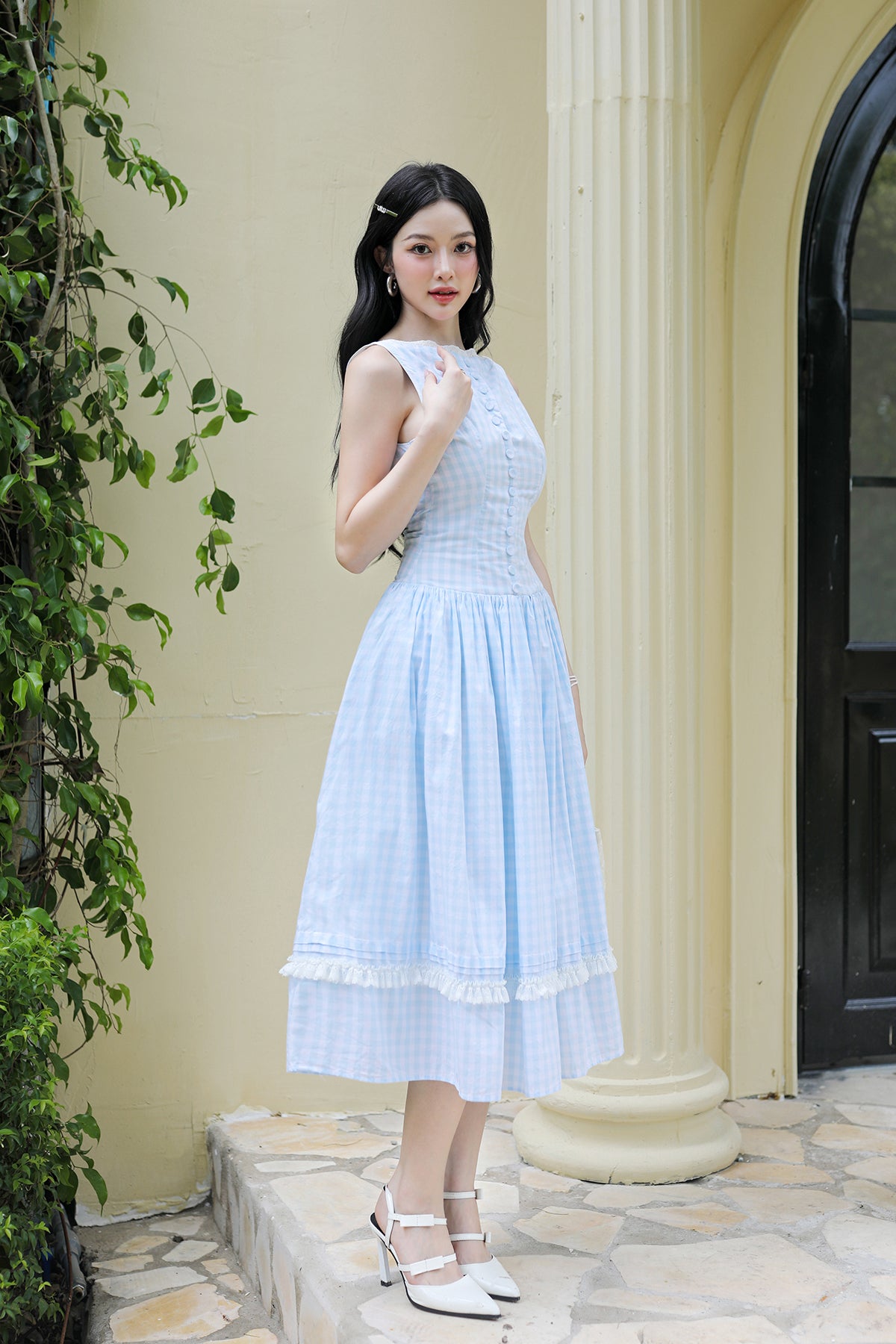 Sky Picnic Dress