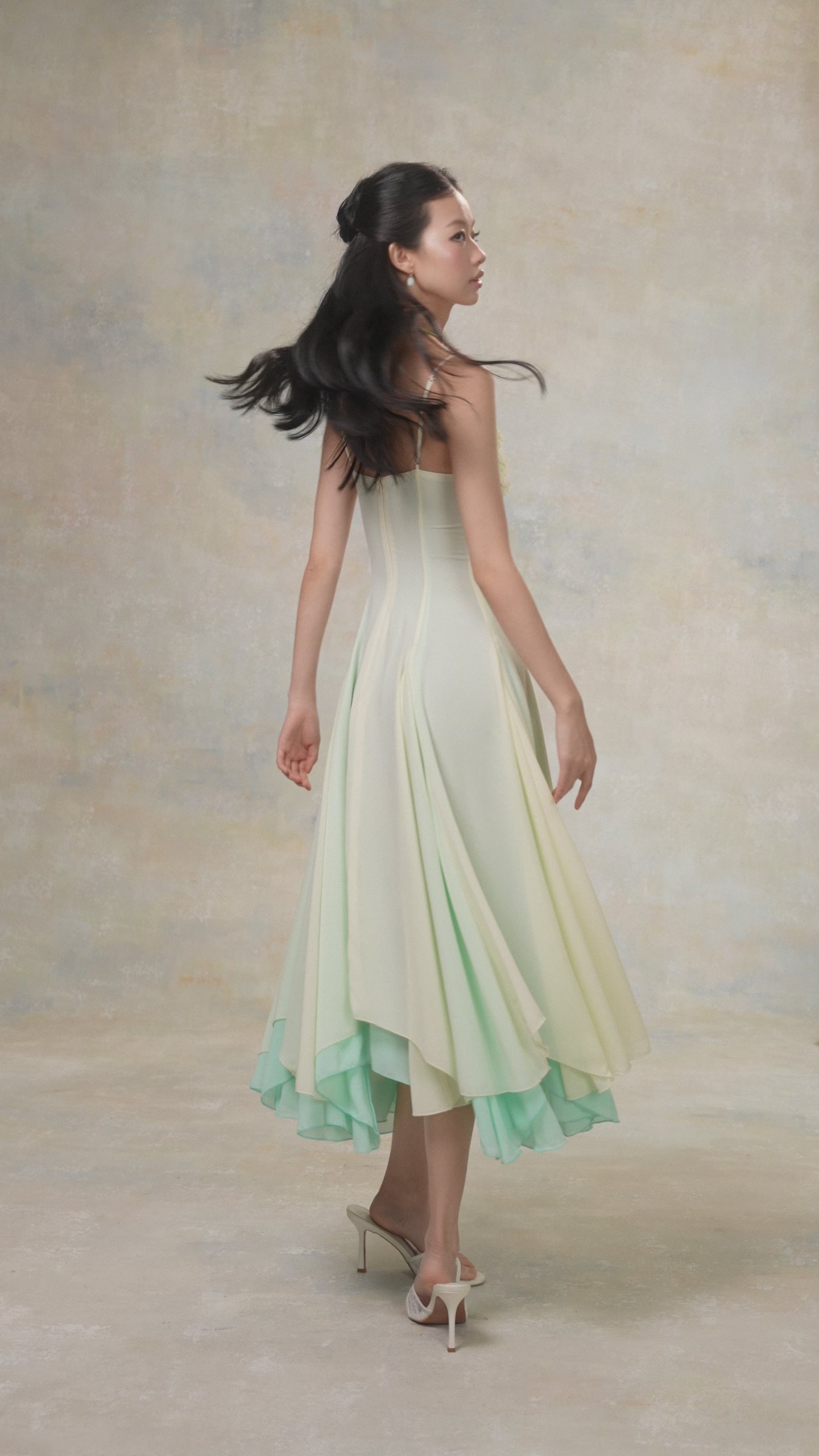 Green Evie Dress