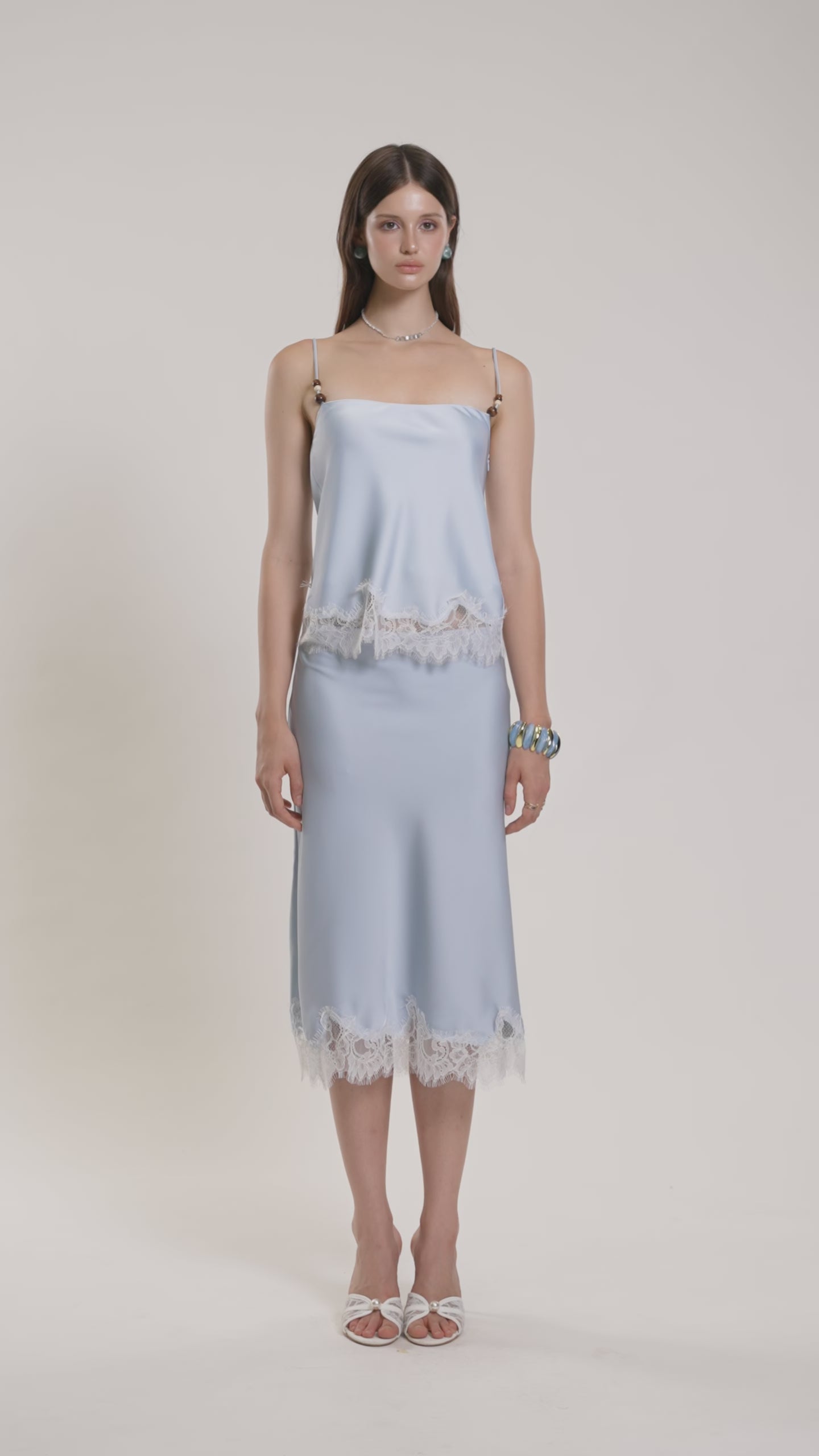 Whisper Lace Set (Blue)