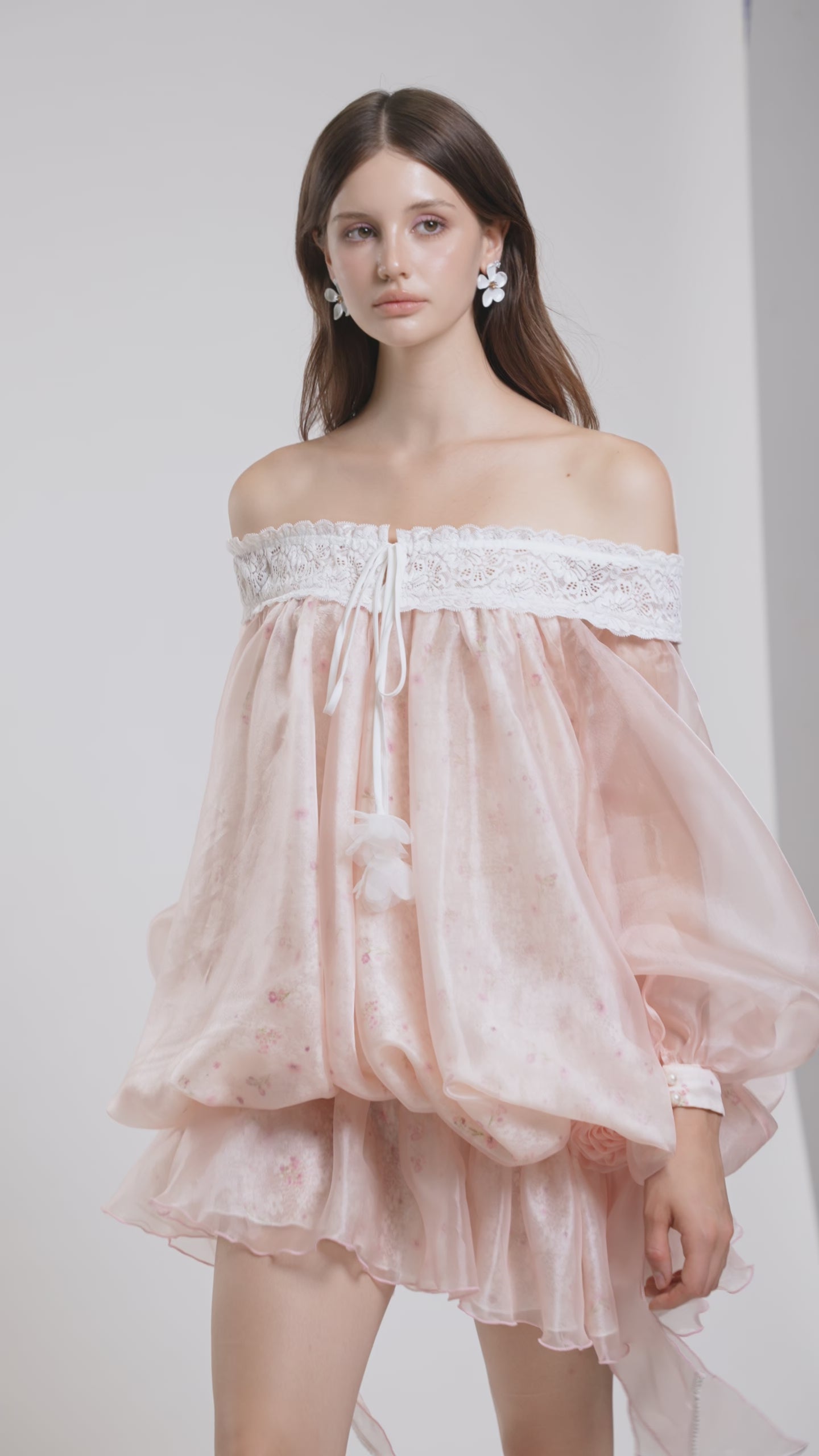 Aerial Puff Dress