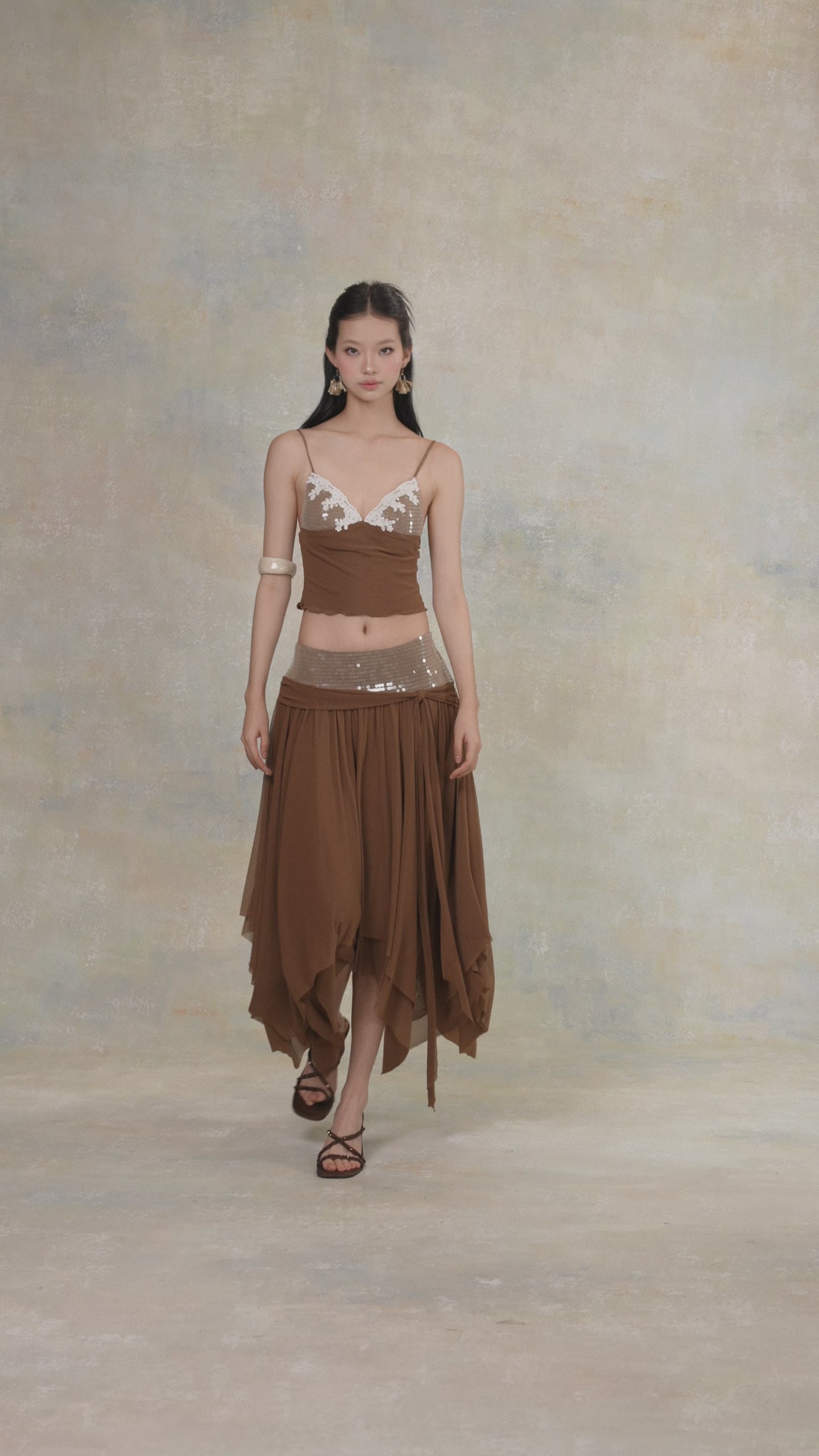 Zela Corset Top & Midi Skirt